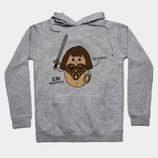 Xena Warrior Potato Hoodie